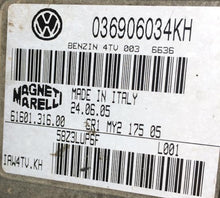 Plug & Play Magneti Marelli Engine ECU, VW, IAW4TV.KH, 036906034KH, 61601.316.00