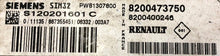 Plug & Play Siemens Engine ECU, Renault, SIM32, S120201601C, S120201601 C, 8200473750, 8200400246