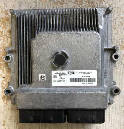 Plug & Play Valeo Engine ECU, Citroen DS3, VD46.1, A2C1444450001, HW9806671980, HW 9806671980, 9818160080