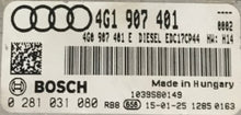 Plug & Play Bosch Engine ECU, Audi A6 - A7 3.0 TDI, 0281031080, 0 281 031 080, 4G1907401, 4G1 907 401, 4G0907401E, 4G0 907 401 E