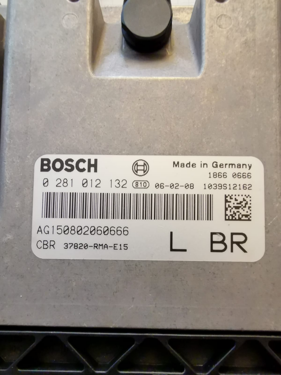 Plug & Play Bosch Engine ECU, Honda CDTi, 0281012132, 0 281 012 132, 37820-RMA-E15, 37820RMAE15