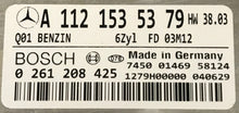 Plug & Play Bosch Engine ECU, Mercedes-Benz, 0261208425, 0 261 208 425, A1121535379, A 112 153 53 79