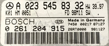Plug & Play Bosch Engine ECU, Mercedes, 0261204915, 0 261 204 915, A0235458332, A 023 545 83 32