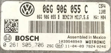 Plug & Play Bosch Engine ECU, VW, 0261S05706, 0 261 S05 706, 06G906055C, 06G 906 055 C, 06G906055B, 06G 906 055 B, ME17.5.6