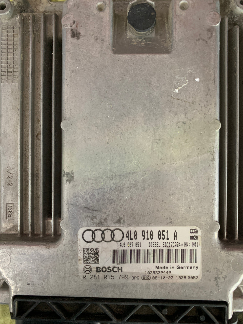 Q7 6.0 TDI, 0281015799, 0 281 015 799, 4L0910051A, 4L0 910 051 A, EDC17CP24