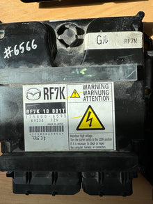 Plug & Play Denso Engine ECU, Mazda, RF7K 18 881T, RF7K18881T, 275800-6595, 2758006595, RF7K