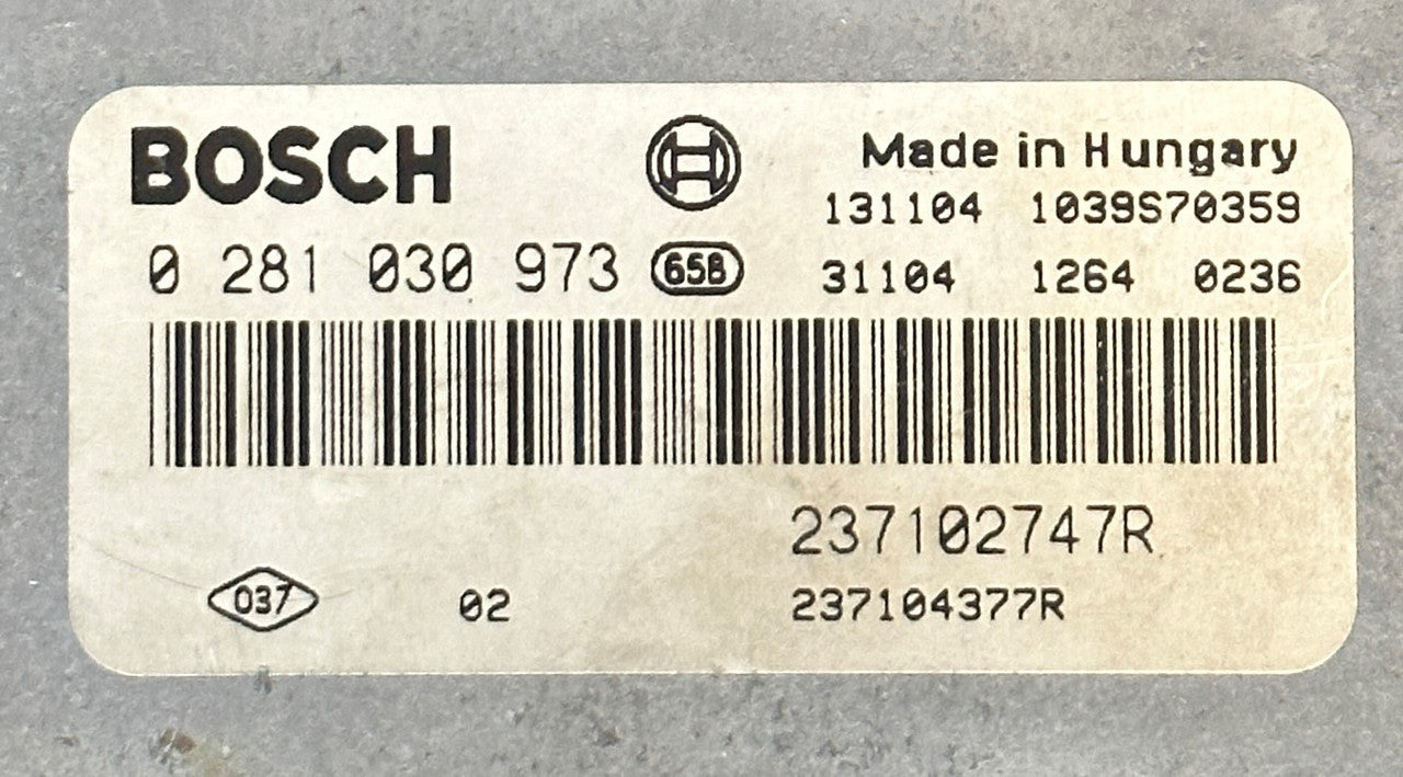 0281030973, 0 281 030 973, 237102747R, 237104377R