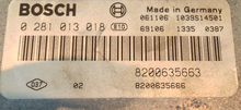 0281013018, 0 281 013 018, 8200635663, 8200635666