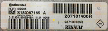 Renault , SID 305, S180067165A, S180067165 A, 237101480R, 237100755R