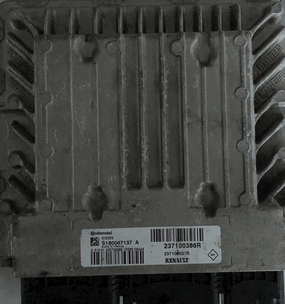 Continental Engine ECU, Renault, SID 305, S180067137 A, 237100386R