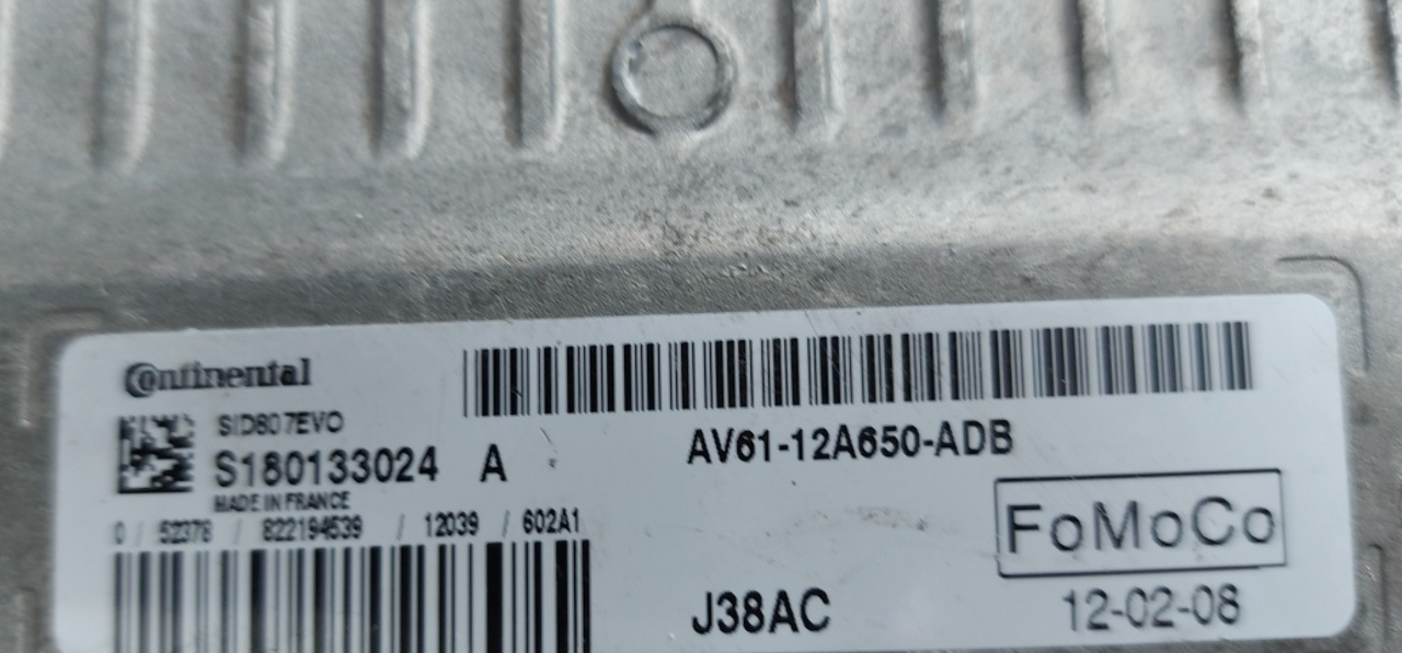 S180133024A, S180133024 A, AV6112A650ADB, AV61-12A650-ADB, SID807EVO, FoMoCo