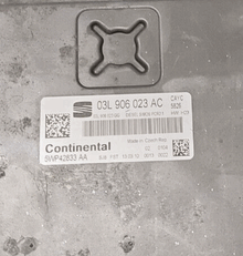  SEAT ALTEA 1.6 TDi, 03L906023AC, 03L 906 023 AC, 5WP42833AA, 5WP42833 AA, DIESEL SIMOS PCR2.1 