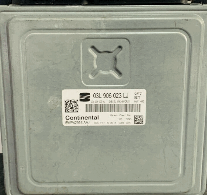SEAT ALTEA XL 1.6 TDi, 03L906023JL, 03L 906 023 LJ, 5WP42916AA, 5WP42916 AA, DIESEL SIMOS PCR2.1