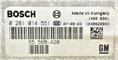 Saab 9-3 1.9 TiD, 0281014551, 0 281 014 551, 55566420, 55 566 420