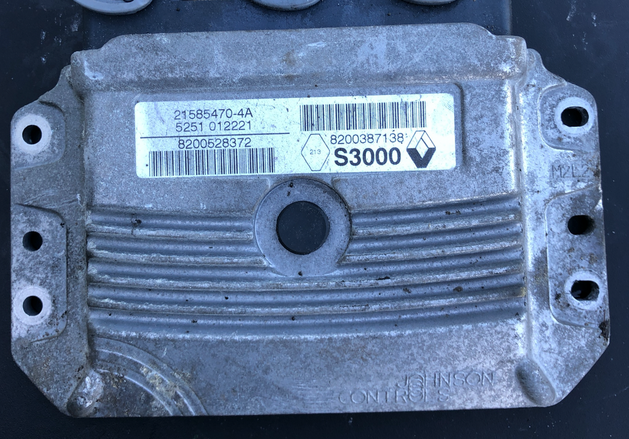 Sagem Engine ECU, Renault, S3000, 21585470-4A, 8200528372, 8200387138