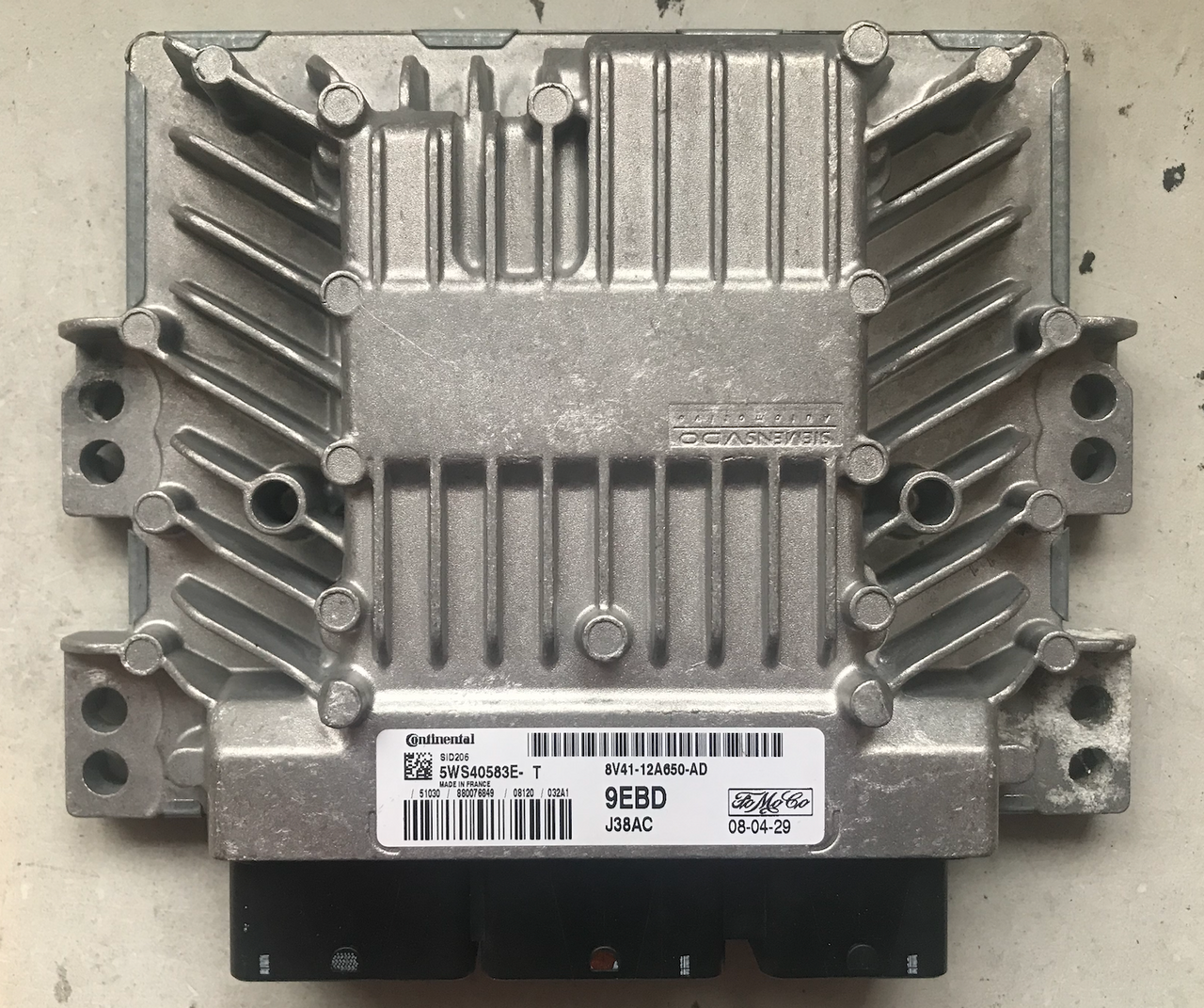 SID206, 5WS40583ET, 5WS40583E-T, 8V4112A650AD, 8V41-12A650-AD, 9EBD
