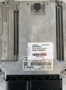 Bosch Engine ECU, Audi, 0261S02776, 0 261 S02 776, 420910552K, 420 910 552 K, 424 910 552 J, 424910552J, 420 907 552 B,  420907552B, 1039S43520, MED9.1.2