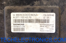 Plug & Play Mercedes Siemens Engine ECU, 5WK90472 08, A2711534279, SIM4L KE