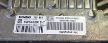 Citroen C4 2.0 HDi, Engine ECU SIEMENS, SID 803, 5WS40201E-T, SW9658432280, HW9655041480