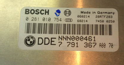0281010754, 0 281 010 754, NNN000461, DDE7791367, DDE 7 791 367