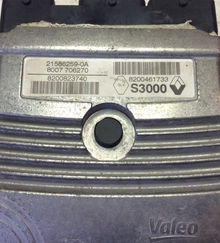 Plug & Play Valeo Engine ECU S3000, Renault 2.0 RS,  21586259-0A, 8007706270, 8200823740, 8200461733