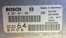 Peugeot 307 2.0HDi, 0281011081, 0 281 011 081, 9647472780, 96 474 727 80, EDC15C2