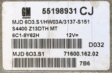 MJD 6O3.S1, 55198931, 71600.162.02