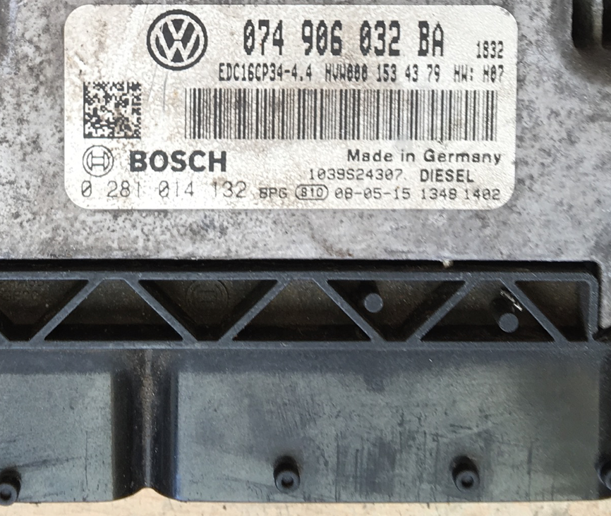 VW Crafter 30 2.5 TDI, 0281014132, 0 281 014 132, 074906032BA, 074 906 032 BA