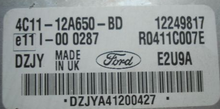 Ford Transit 2.0 TDCi, 4C11-12A650-BD, 12249817, R0411C007E, DZJY