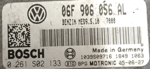VW Passat 2.0 FSI, 0261S02133, 0 261 S02 133, 06F906056AL, 06F 906 056 AL, MED9.5.10