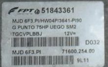 Fiat Punto 1.3 JTD, 51843361, 71600.254.00, MJD 6F3.PI