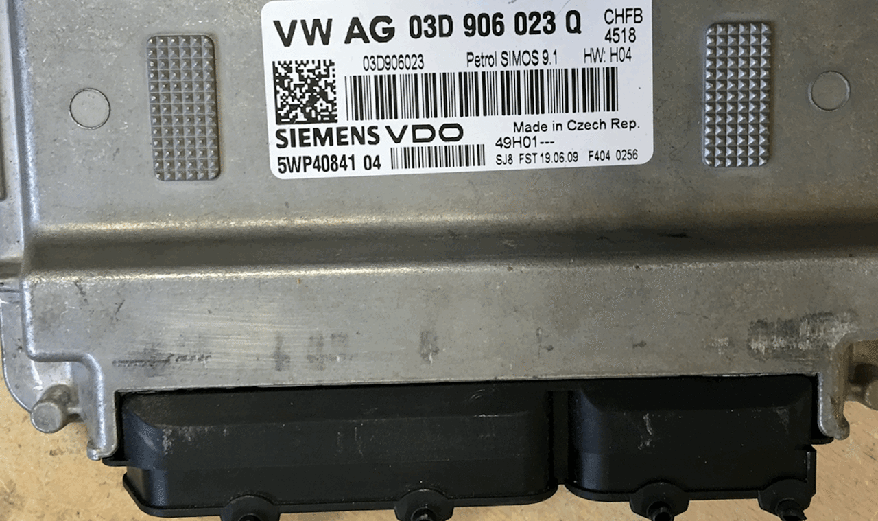 VW Fox 1.2, Simos 9.1, 03D906023Q, 03D 906 023 Q, 5WP40841 04