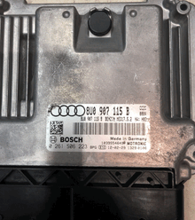 Audi Q3 2.0 TFSI , 0261S06223, 0 261 S06 223, 8U0907115B, 8U0 907 115 B, MED17.5.2