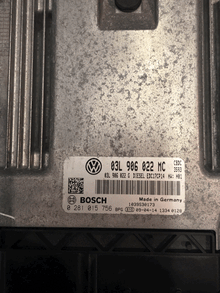 VW Golf VI 2.0 TDI, 0281015756, 0 281 015 756, 03L906022MC, 03L 906 022 MC, EDC17CP14