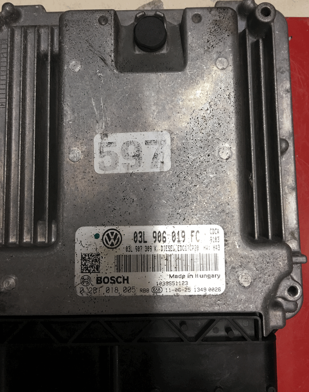 0281018005, 0 281 018 005, 03L906019FC, 03L 906 019 FC, EDC17CP20