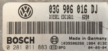 SKODA Octavia 1.9 TDI, 0281011883, 0 281 011 883, 03G906016DJ, 03G 906 016 DJ