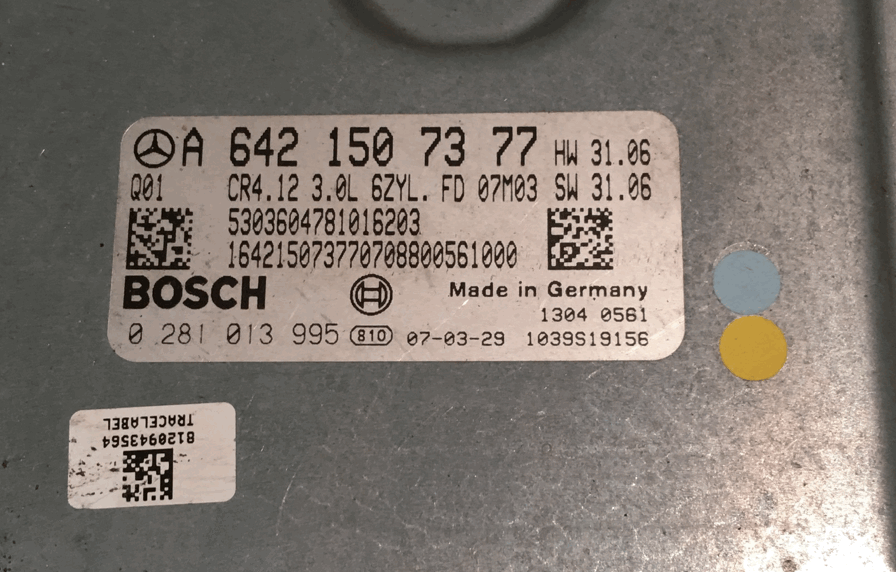0281013995, 0 281 013 995, A6421507377, A 642 150 73 77
