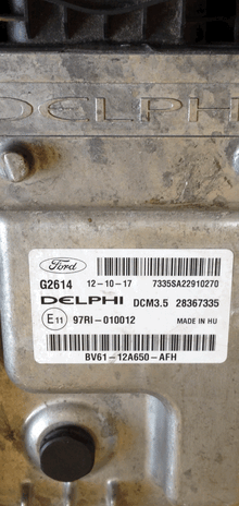 BV61-12A650-AFH, 28367335, DCM3.5