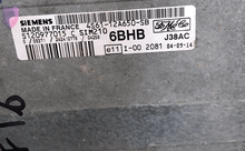 Ford Fiesta 1.25 MK6, 4S61-12A650-SB, S120977015 C, 6BHB, SIM210