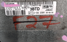 Ford Fiesta MK6, 4S61-12A650-ND, 4S6112A650ND, S120977013 F, 3BTD, SIM210
