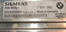 5WK93033 index 03, 7561382, 7 561 382, DME MS45.1