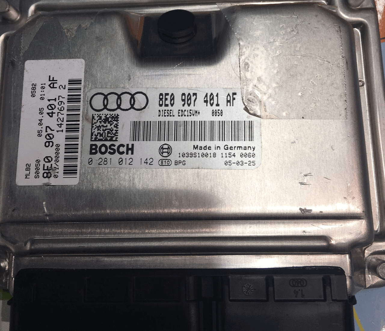 Audi A4 2.5 TDI, 0281012142, 0 281 012 142, 8E0907401AF, 8E0 907 401 AF