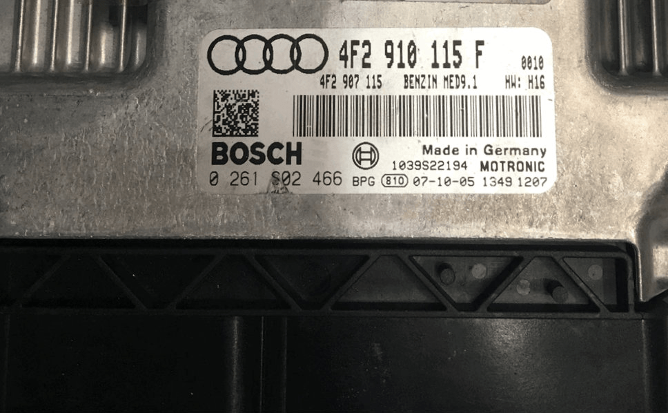 0261S02466, 0 261 S02 466, 4F2910115F , 4F2 910 115 F , MED9.1