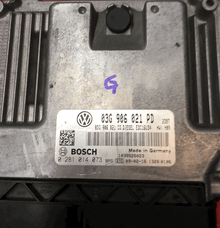 Caddy 1.9 TDI, Engine ECU, 0281014073, 0 281 014 073, 03G906021PD, 03G 906 021 PD, EDC16U34, 1039S26023