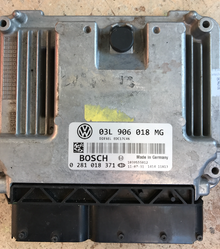 Seat Exeo 2.0 TDI, 0281018371, 0 281 018 371, 03L906018MG, 03L 906 018 MG, EDC17C46