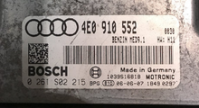 Audi S8 5.2 FSI, 0261S02215, 0 261 S02 215, 4E0910552, 4E0 910 552, MED9.1