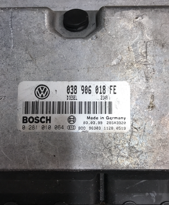 Volkswagen Passat 1.9 TDi  0281010064  0 281 010 064  038906018FE  038 906 018 FE