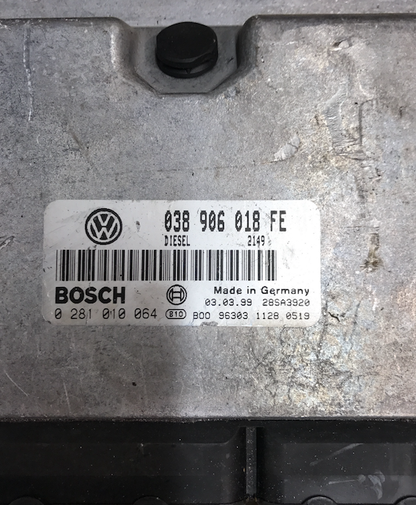 Volkswagen Passat 1.9 TDi  0281010064  0 281 010 064  038906018FE  038 906 018 FE