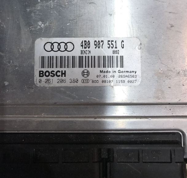 Audi A6 2.7 , 0261206380, 0 261 206 380, 4B0907551G, 4B0 907 551 G, ME7.1
