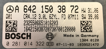 Mercedes-Benz, 0281014322, 0 281 014 322, A6421503872, A 642 150 38 72